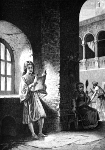 007 The Child Jesus (studying the scrolls)