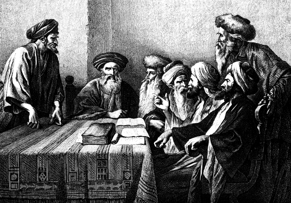 079 Judas before the Chief Priests (selling Christ)