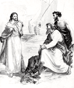 016 Christ on the Shore of the Lake