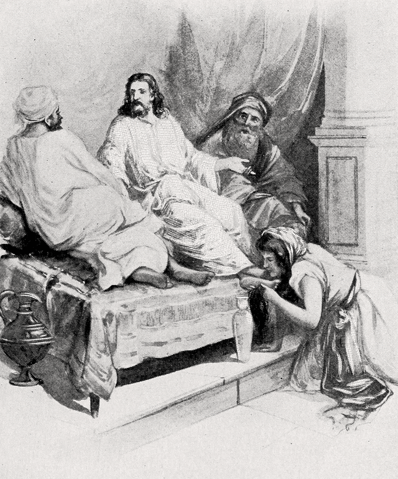 035 Simons Feast - Mary anoints Christs Feet