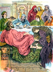 20 Mary anointing the Feet of Jesus