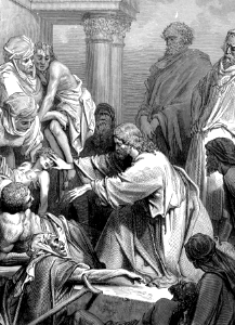 10 Luke 04 v40 Christ healing the Sick