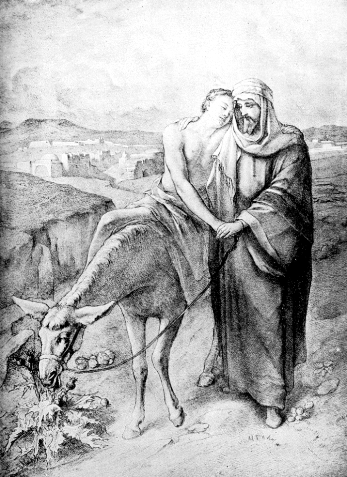 11 Luke 10 v33 The Good Samaritan - Free Stock Illustrations | Creazilla