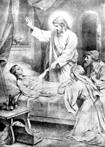 14 Luke 08 v54 Raising the Daughter of Jairus