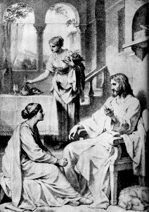 17 Luke 10 v38 Jesus in the House of Mary and Martha