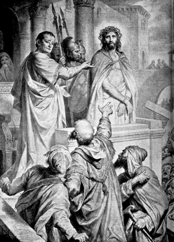 26 John 19 v05 Pilate presents Christ - Behold the Man