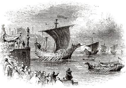 14 1 Kings 09 Solomon makes a navy of Ships for trading