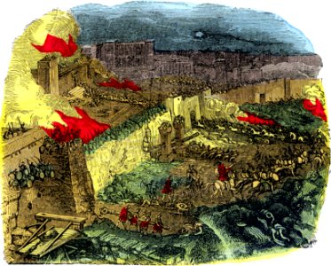 11 Capture of Jerusalem. Free illustration for personal and commercial use.