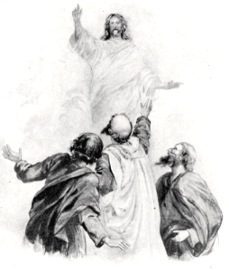 055 The Transfiguration - Jesus only. Free illustration for personal and commercial use.