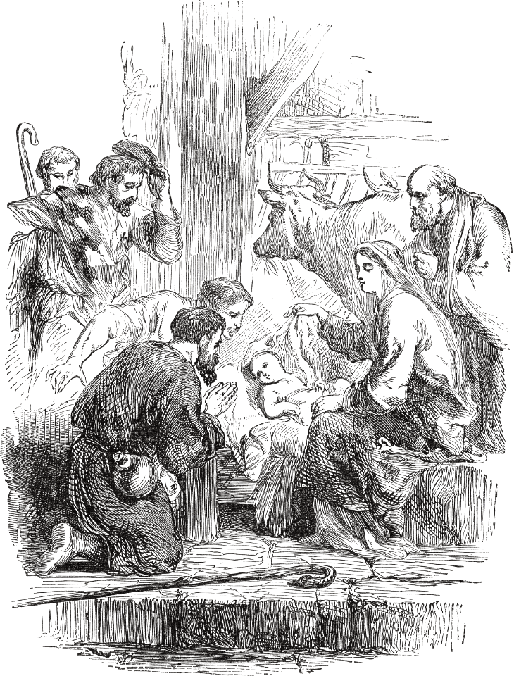 01 The Birth of Jesus - Shepherds worship