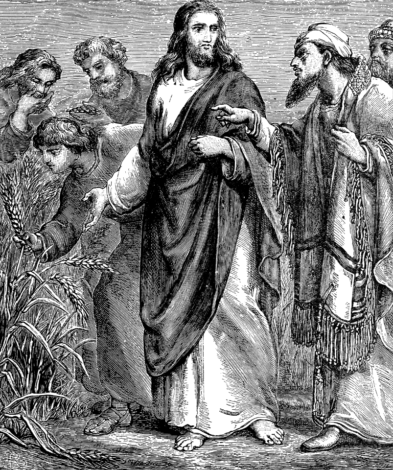 028 Luke 06 v01 Christ and His Disciples in the Corn-Fields (the dispute about Sabbath)