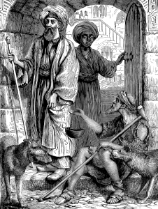 058 Luke 16 v19 Lazarus at the Rich Mans Gate