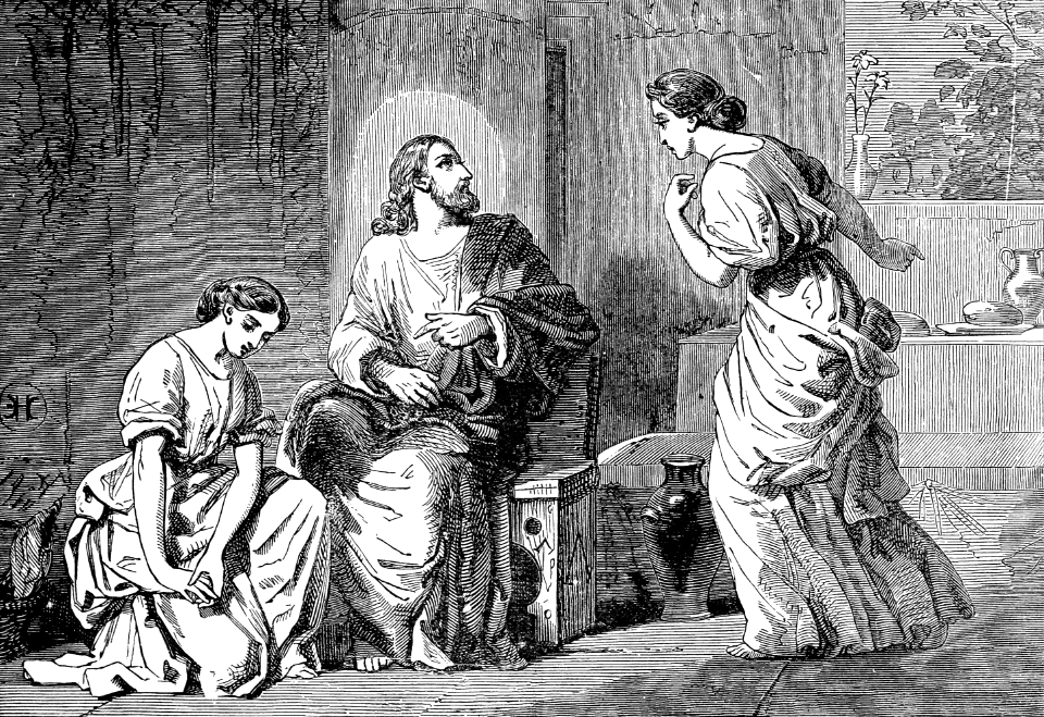 059 Luke 10 v40 Mary and Martha