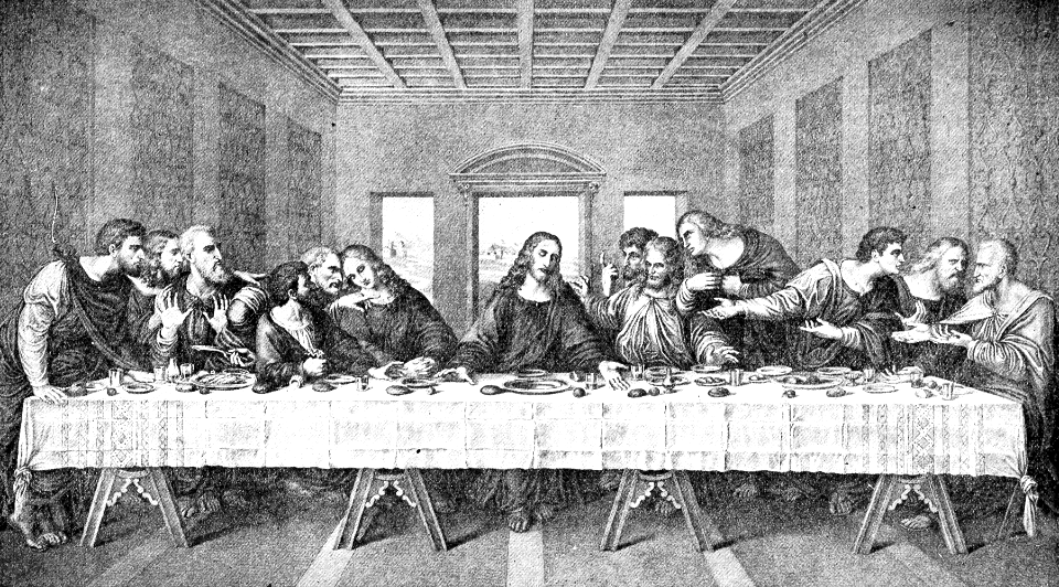 082 The Last Supper - Free Stock Illustrations | Creazilla