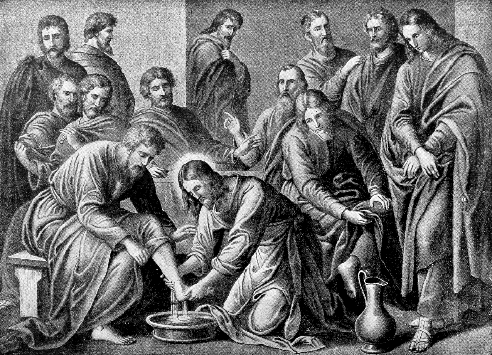 080 John 13 v01-20 Jesus washing the Disciples Feet