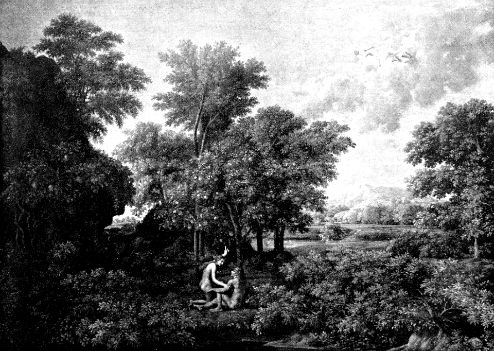 007 Eve Tempts Adam in the Garden