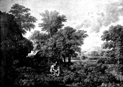 007 Eve Tempts Adam in the Garden