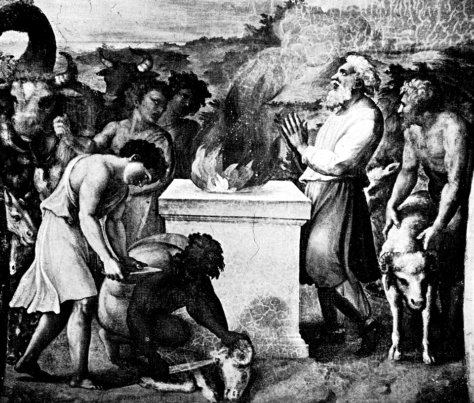 017 Noahs Sacrifice after the Deluge