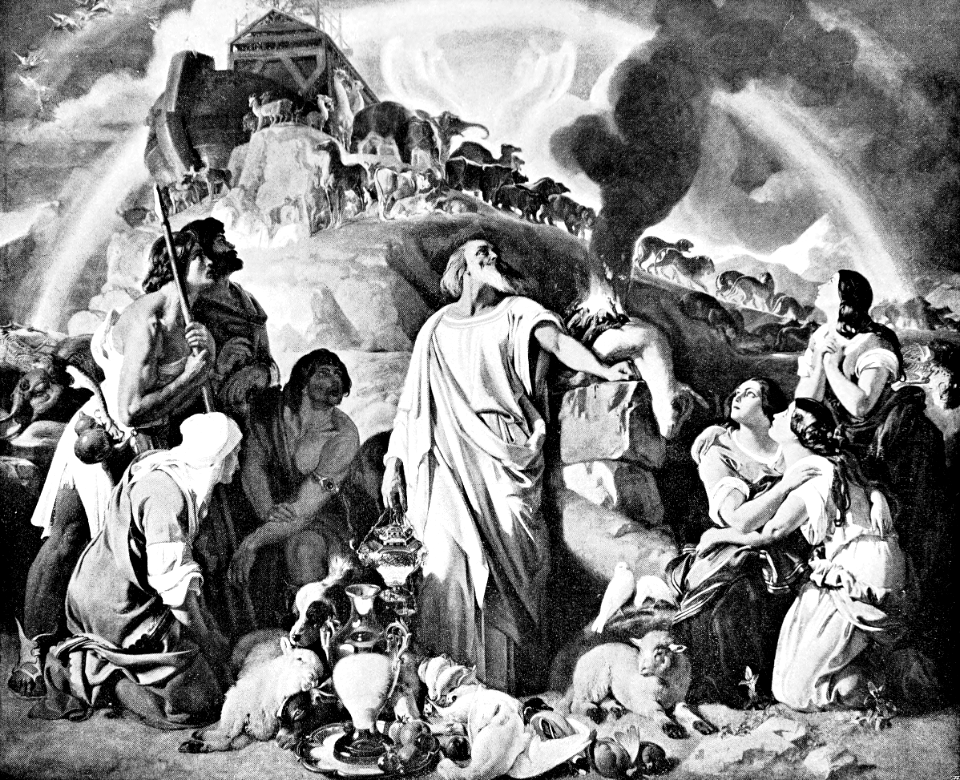018 Noahs Sacrifice after the Deluge