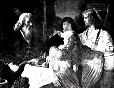 023 Abraham entertains Three Angels