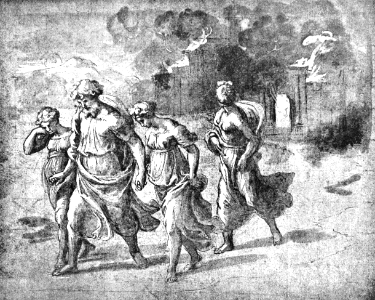 026 Lot escapes from Sodom
