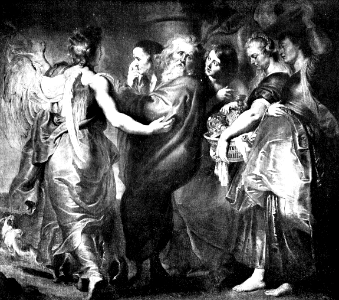 027 Lot and his Wife and Daughters leave Sodom