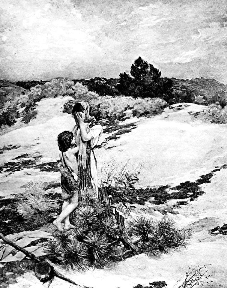 031 Hagar and Ishmael in the Wilderness