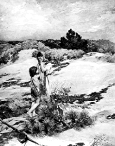 031 Hagar and Ishmael in the Wilderness