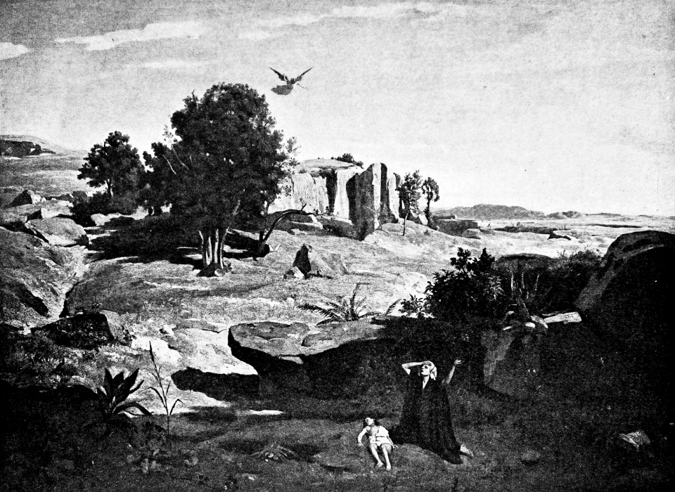 032 Hagar and Ishmael in the Desert