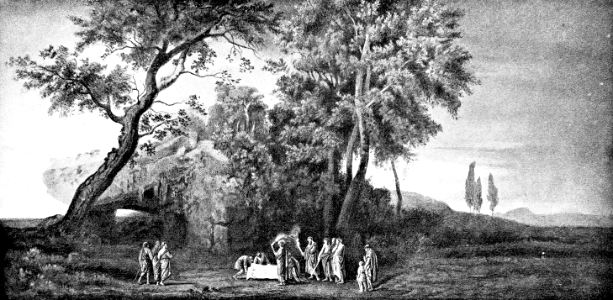 040 The Burial of Abraham in the Cave of Machpelah