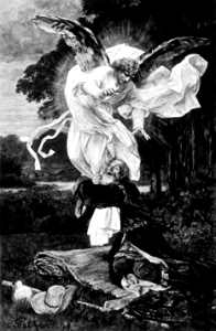 054 Jacob wrestling with the Angel