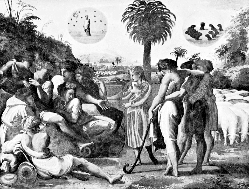 061 Joseph tells his Brethren of his Two Dreams