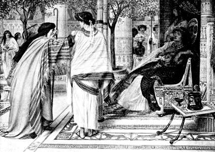 077 Joseph introducing Jacob to Pharaoh