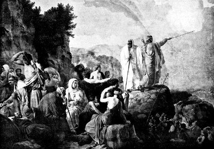 097 Moses and the Israelites after the crossing of the Red Sea