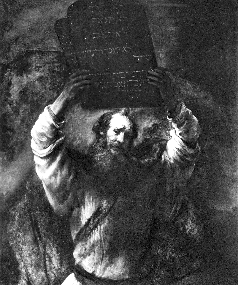 106 Moses breaking the Tables of the Law