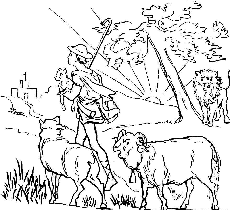 the-good-shepherd-free-stock-illustrations-creazilla