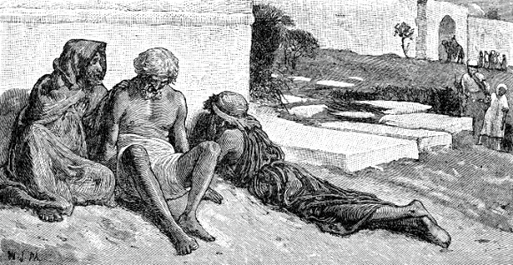 86 Lepers outside the City