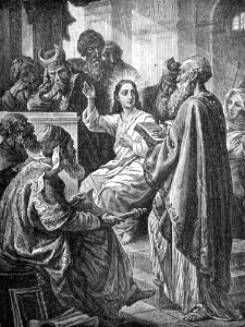 06 Luke 02 v47 Jesus with the Doctors in the Temple