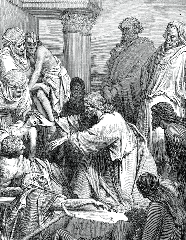 16 Luke 04 v40 Jesus healing the sick brought to Him