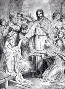 19 Luke 07 v14 Raising the Widow of Nains Son