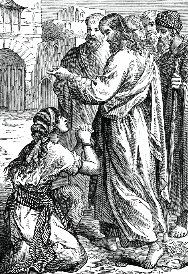 26 Luke 08 v44 Jesus and the Canaanite Woman