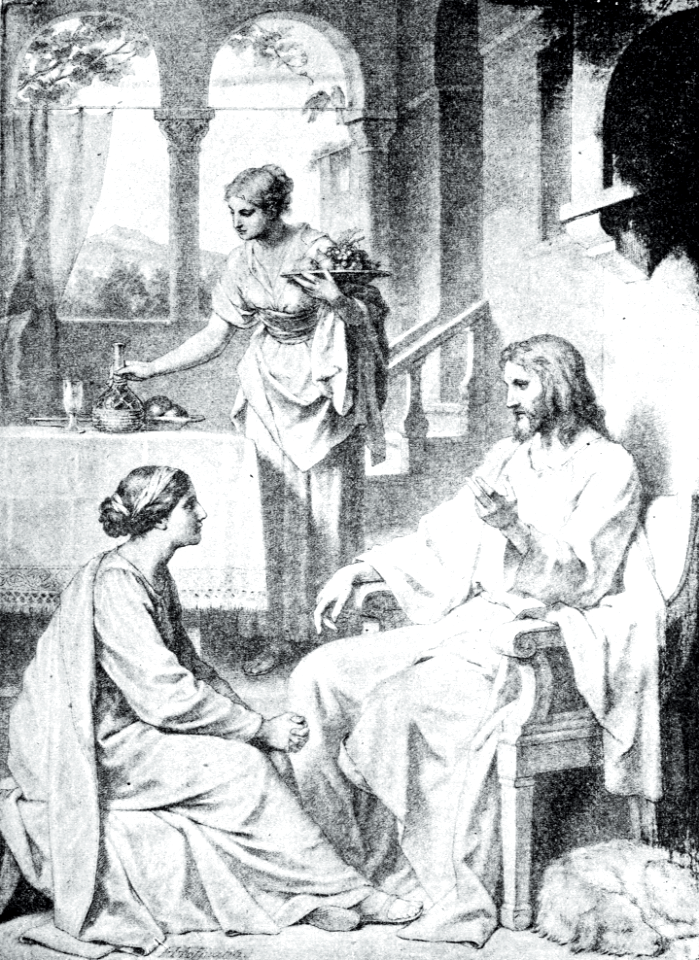34 Luke 10 v42 Jesus at the House of Mary and Martha