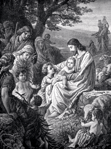 39 Mark 10 v14 Jesus blessing the Children