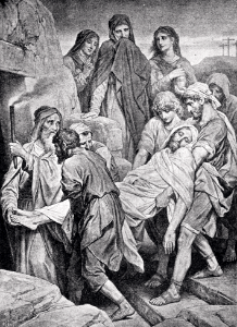 55 John 19 v41-42 Jesus body is laid in the Tomb