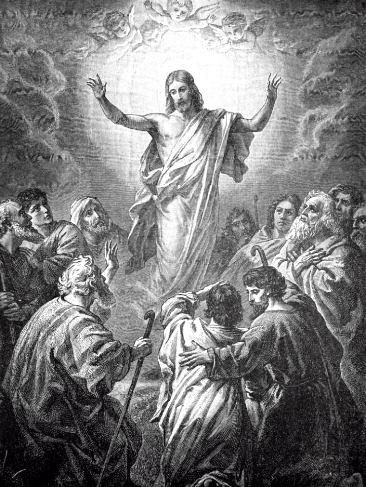 58 Luke 24 v51 Jesus ascends to Heaven