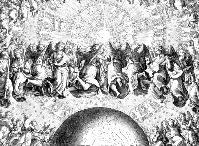 01 Job 38 v04-07 The Sons of God shouting for Joy over the Creation of the World