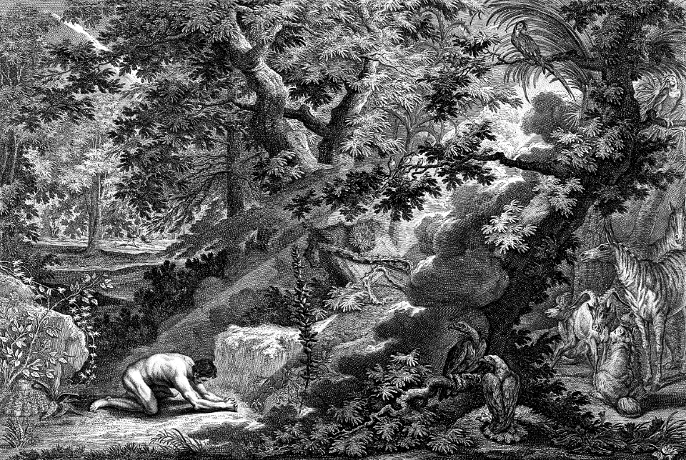 04 Adam prays in the Garden of Eden