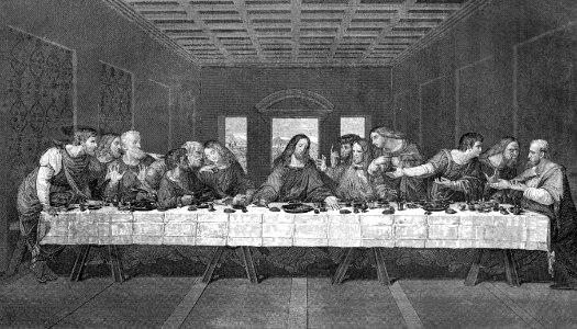 07 Jesus blessing Bread (Last Supper) - Free Stock Illustrations ...