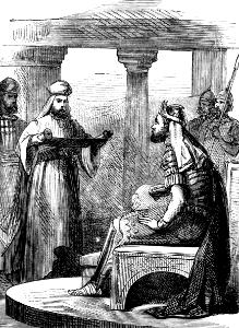 24 2 Chronicles 34 v18 - Shaphan reads the Book of the Law before Josiah
