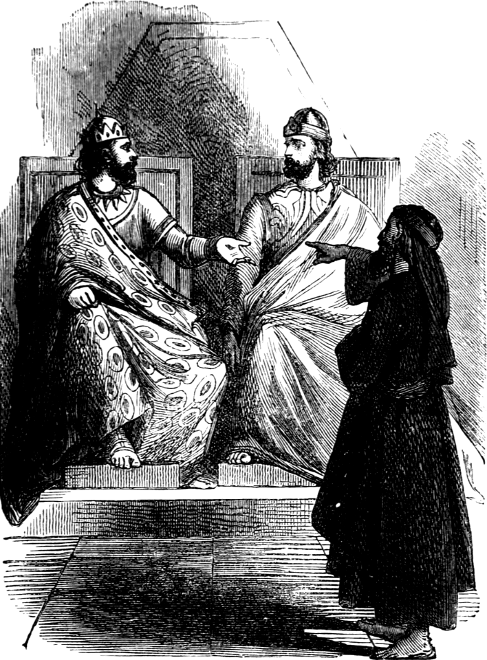 10 1 Kings 22 v18 - Ahab complains to Jehoshaphat about the words of Micaiah the prophet